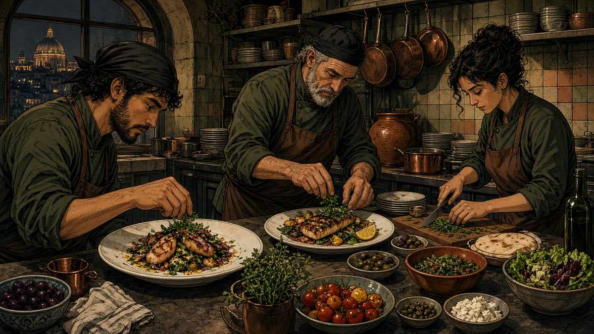 Kitchen team