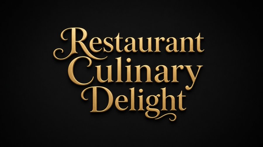Restaurant Culinary Delight